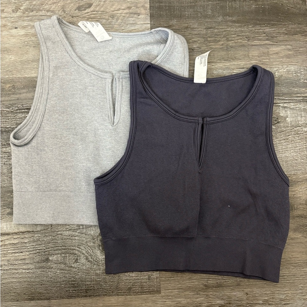 Two crop tops